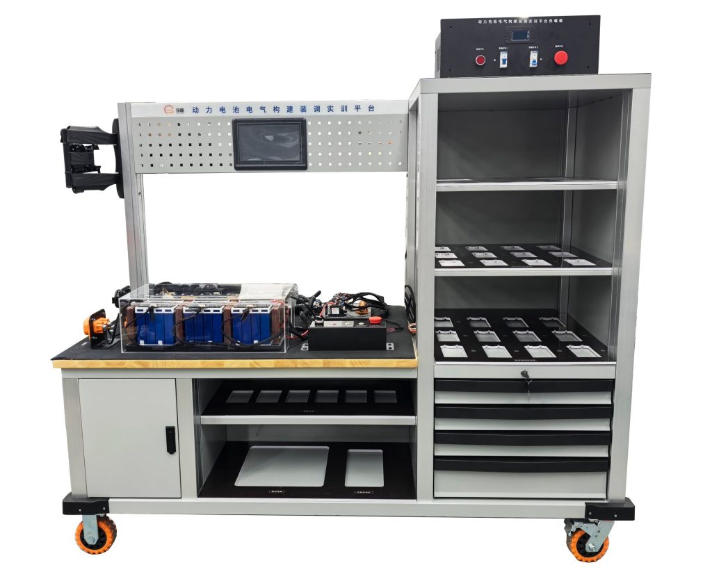 Power Battery Electrical Build And Commissioning Training Platform image 1